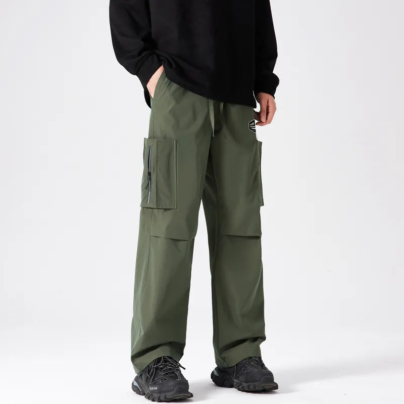 Caramella Cargo Pants Unisex Black-9