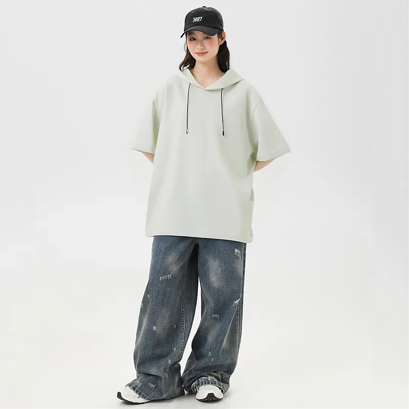 Caramella Drop Shoulder Sleeve T Shirt Women's-6