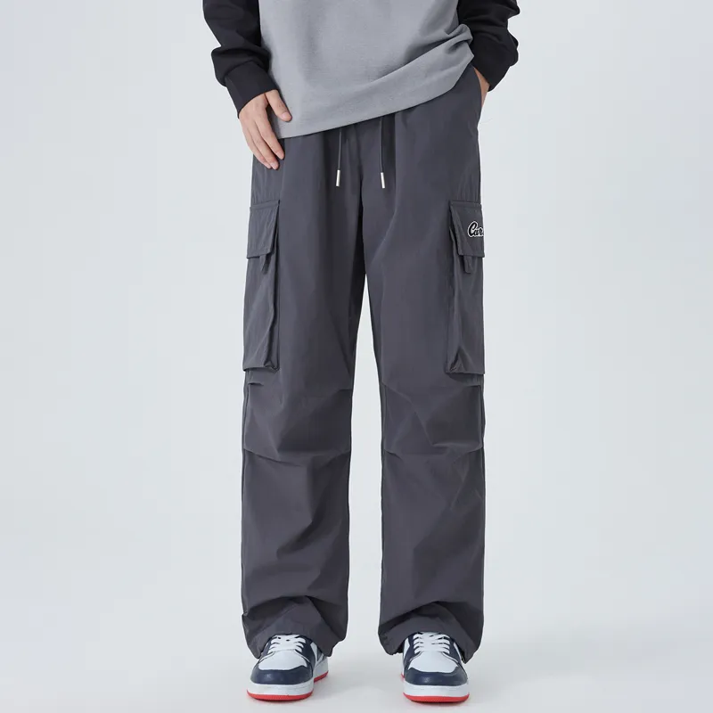 Caramella Casual Pants Unisex White Jade Color-16