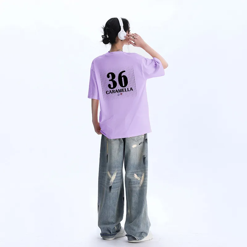 Caramella Drop Shoulder Sleeve T Shirt Women's-27