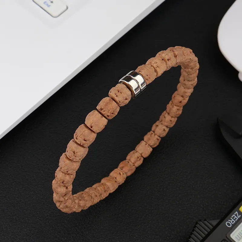 CUISHI Cacumen Platycladi Seeds Bracelets Unisex-3