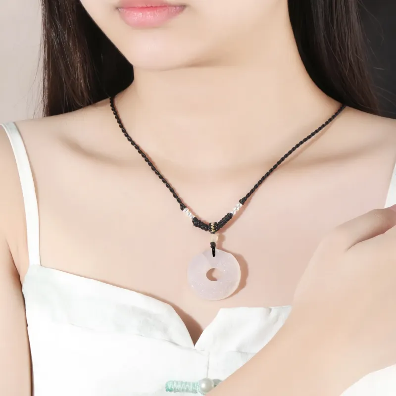 CUISHI Natural Chalcedony Pendants Unisex-1