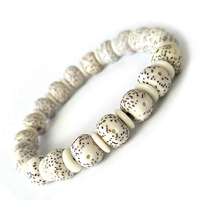 CUISHI Star Moon Bodhi Seeds Bracelets Unisex-1