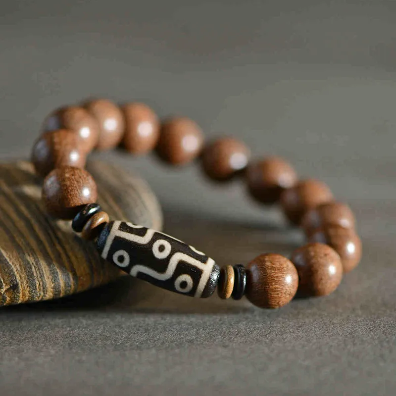 CUISHI Golden Sandalwood Bracelets Unisex-2