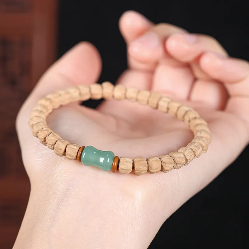 CUISHI Cacumen Platycladi Seeds Bracelets Unisex-3