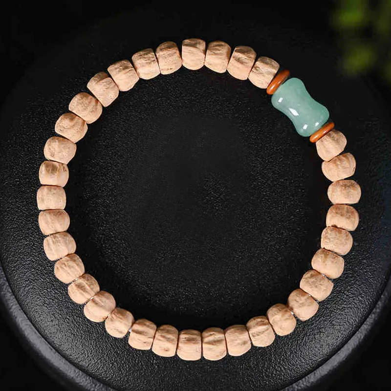 CUISHI Cacumen Platycladi Seeds Bracelets Unisex-1