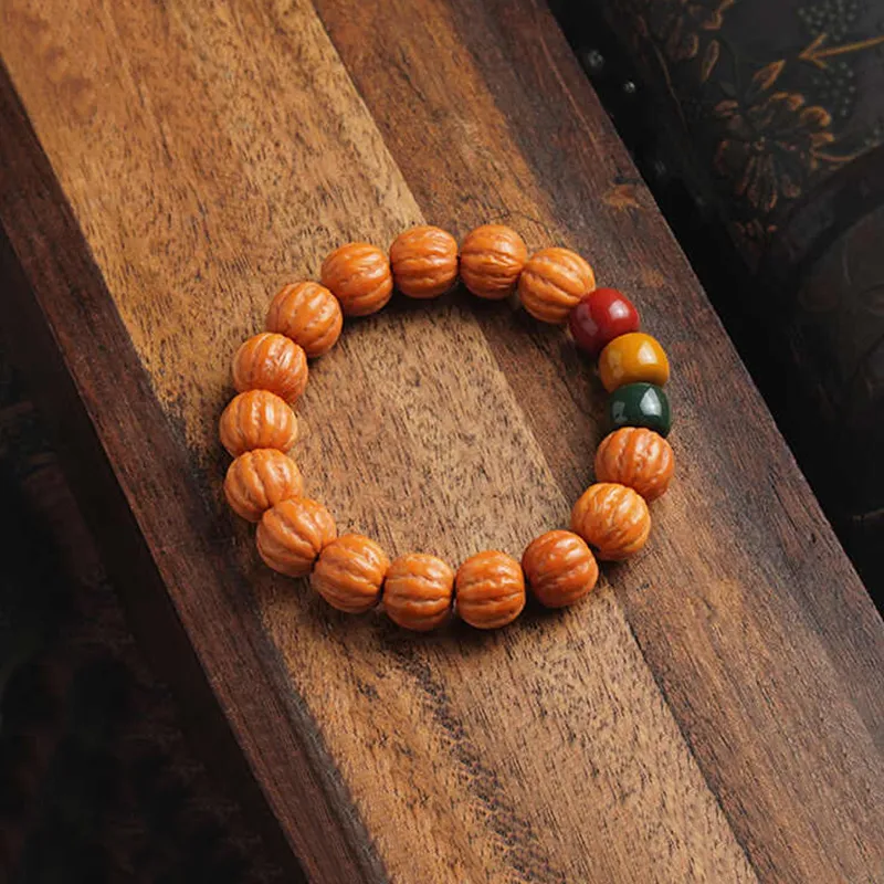 CUISHI Monkey Head Walnut Bracelets Unisex-3