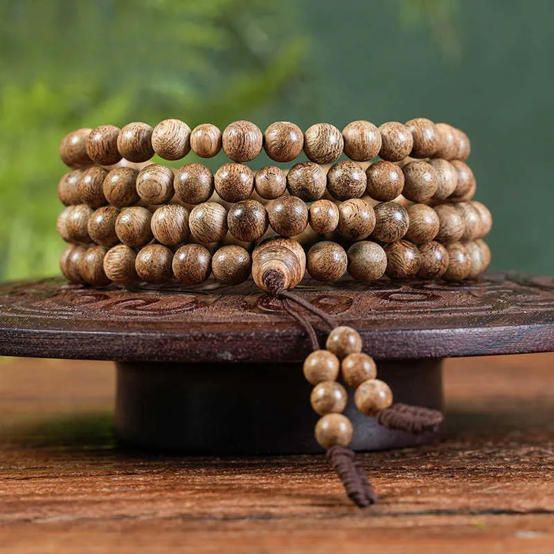 CUISHI Fragrance Agarwood Bracelets Unisex-1