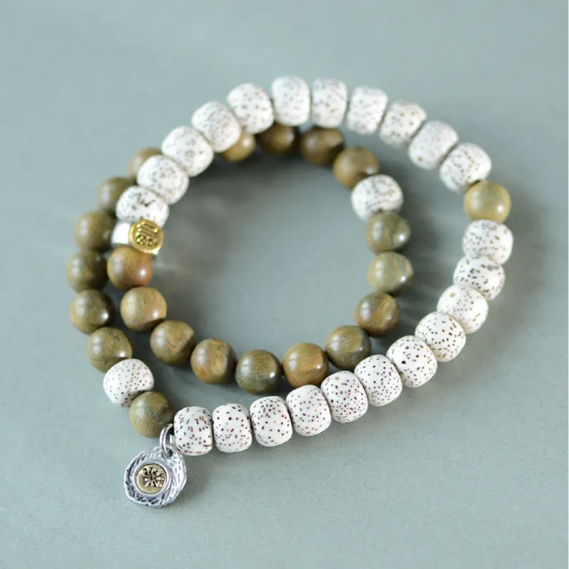 CUISHI Star Moon Bodhi Seeds Bracelets Unisex-1