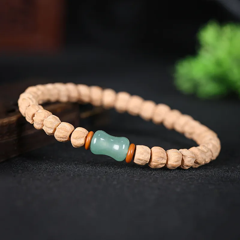 CUISHI Cacumen Platycladi Seeds Bracelets Unisex-2
