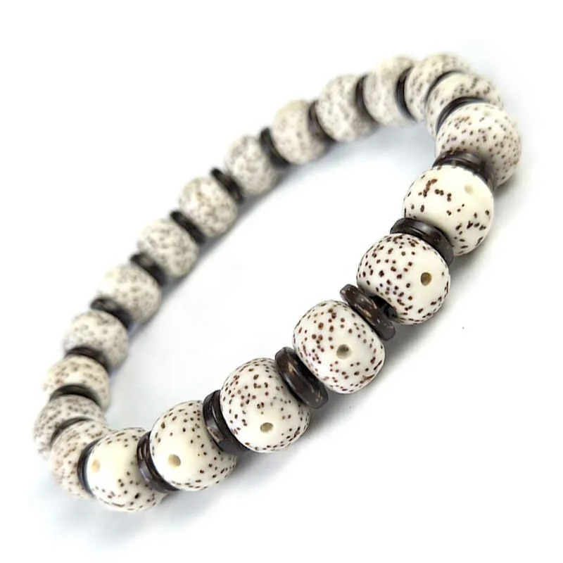 CUISHI Star Moon Bodhi Seeds Bracelets Unisex-5