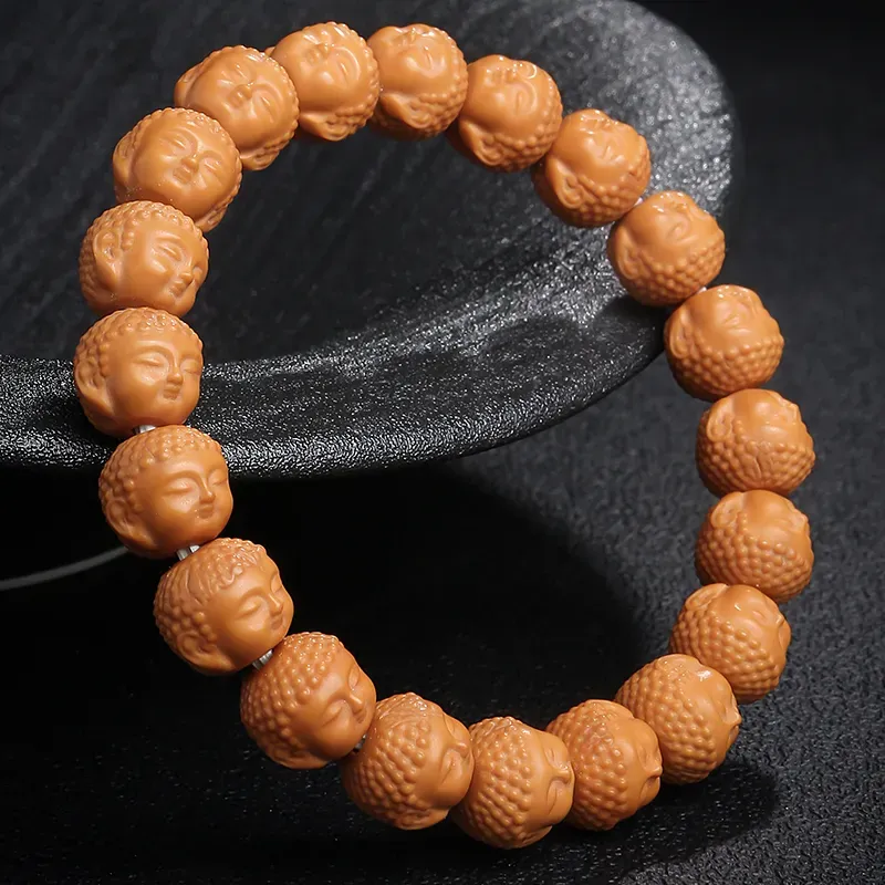 CUISHI Monkey Head Walnut Bracelets Women's-4