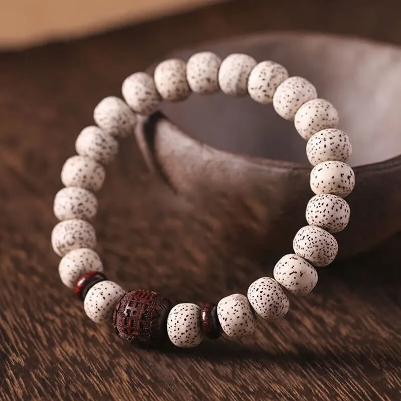CUISHI Star Moon Bodhi Seeds Bracelets Unisex-2