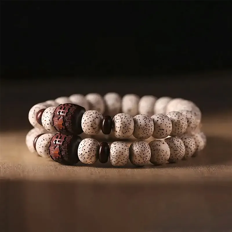 CUISHI Star Moon Bodhi Seeds Bracelets Unisex-3