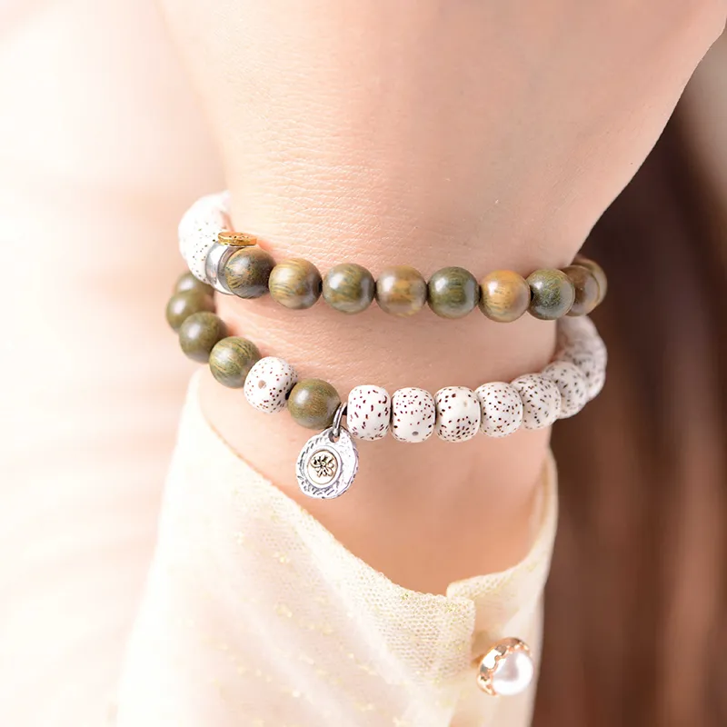 CUISHI Star Moon Bodhi Seeds Bracelets Unisex-5
