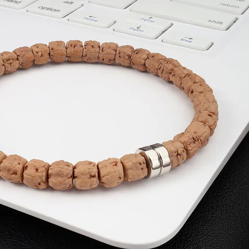 CUISHI Cacumen Platycladi Seeds Bracelets Unisex-1