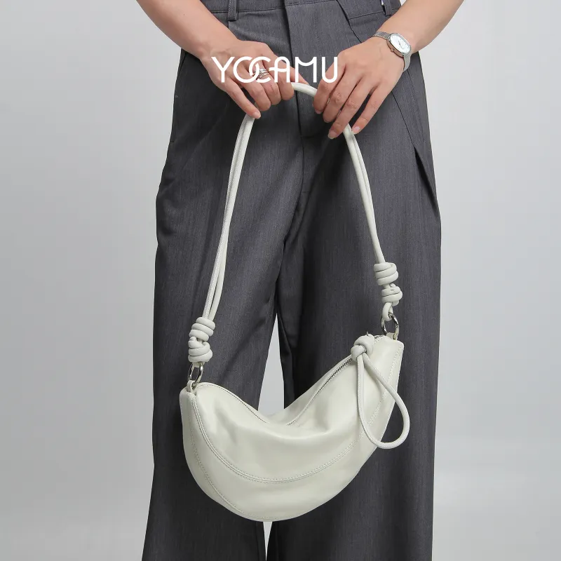 YOCAMU Croissant Bag Saddle Bag Casual Niche Design Women's Dopamine Dressing Color-14