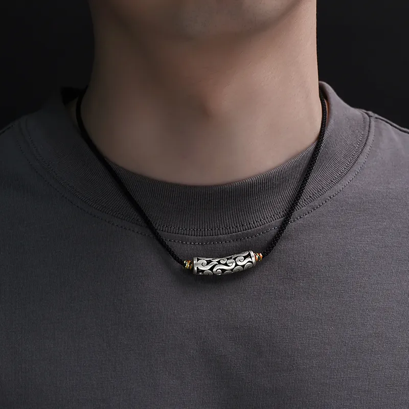 PINK U 990 Silver Pendants Men's-2