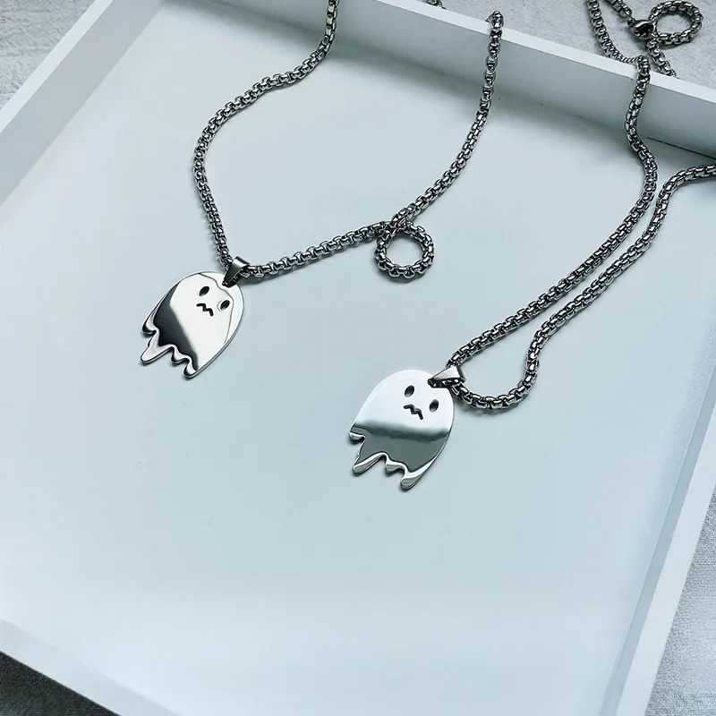 PINK U 925 Sterling Silver Necklaces Men's-3