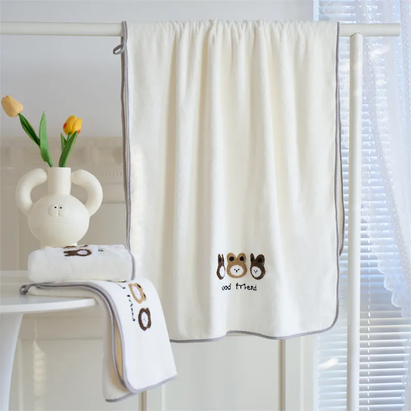 Fantti Quick Dry Non Shedding Face Towels For Men And Women's Summer Home Use Bathing Towels-9
