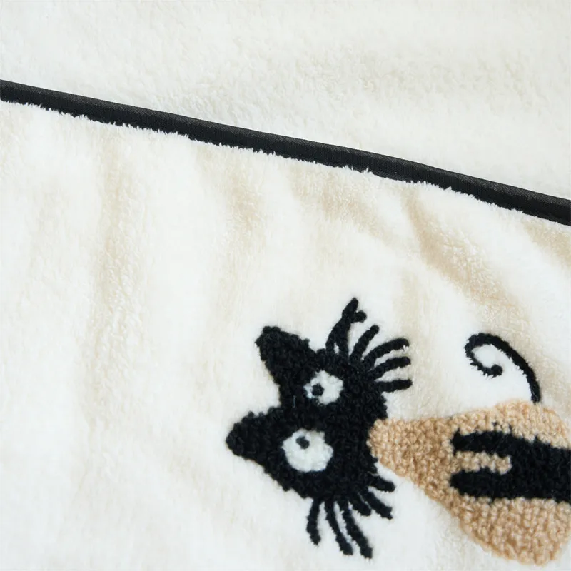 Fantti Towel Bath Towel Two Piece Set Embroidered Absorbent Non Shedding Washable Face Towel Unisex Home Use Bath Towel-10