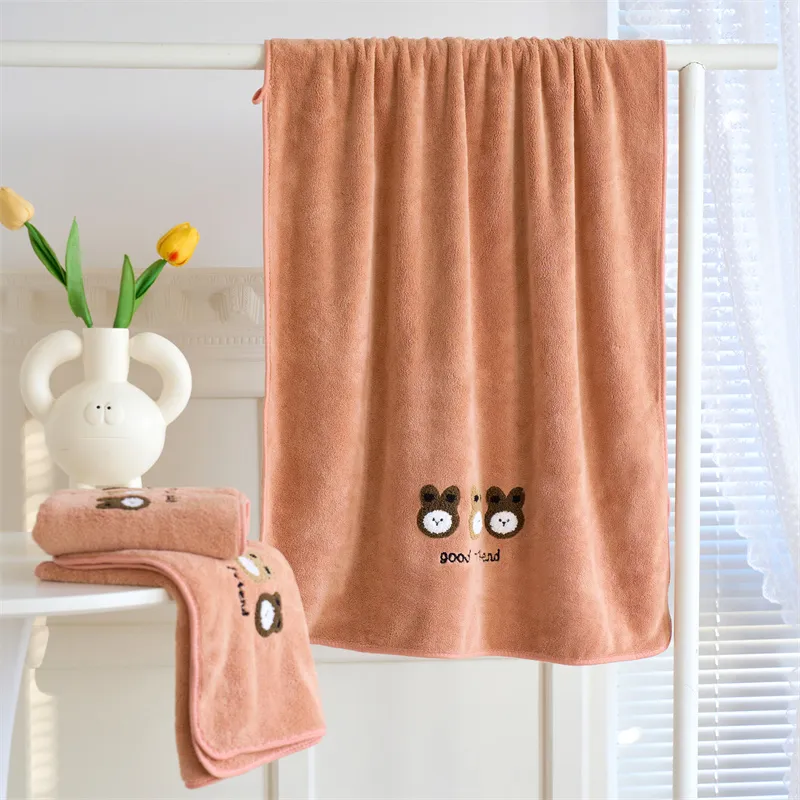 Fantti Quick Dry Non Shedding Face Towels For Men And Women's Summer Home Use Bathing Towels-14