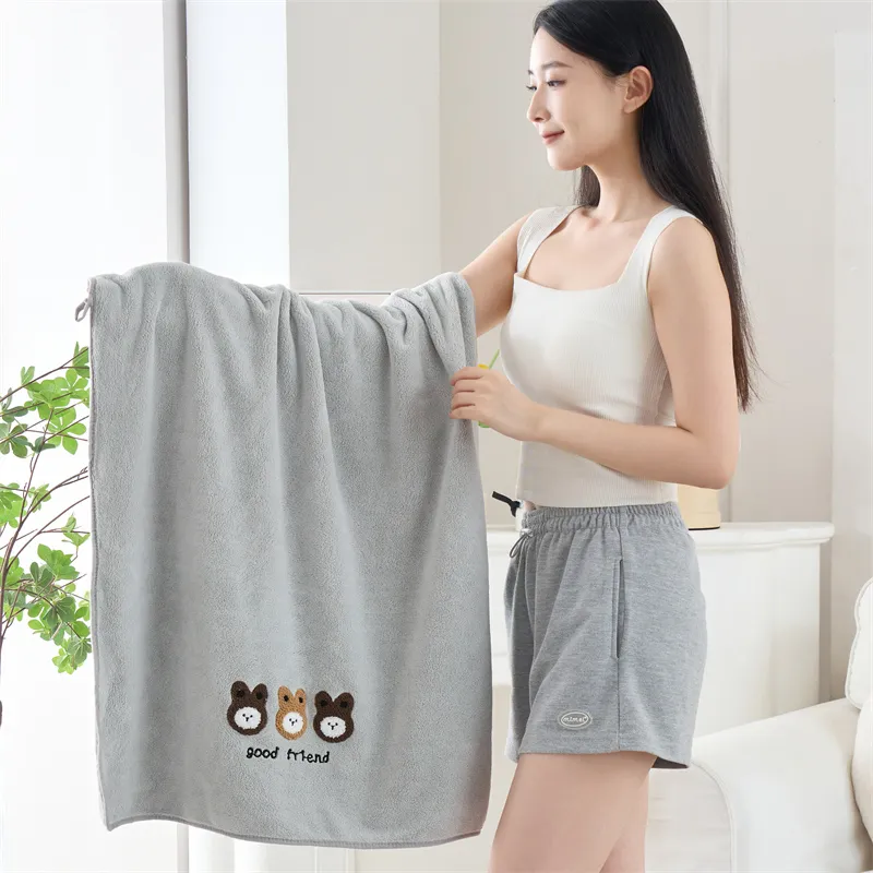 Fantti Quick Dry Non Shedding Face Towels For Men And Women's Summer Home Use Bathing Towels-20