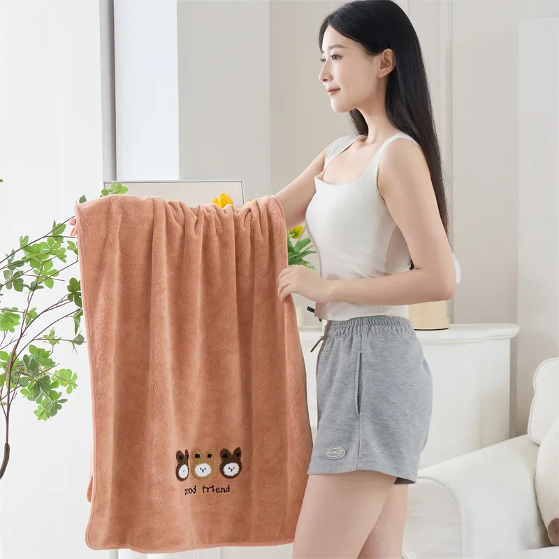 Fantti Quick Dry Non Shedding Face Towels For Men And Women's Summer Home Use Bathing Towels-15
