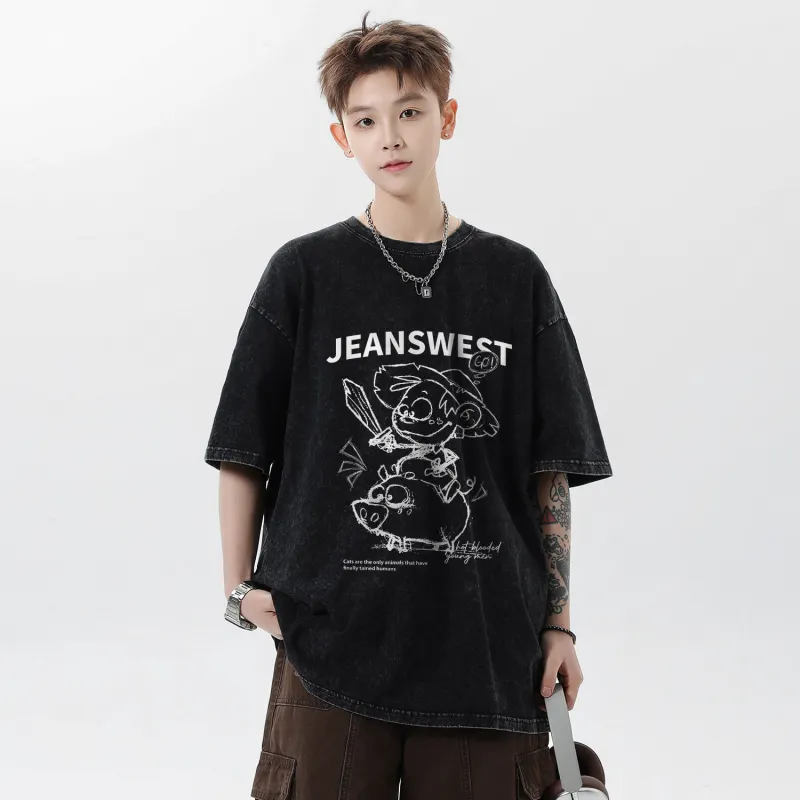 JEANSWEST T Shirts Unisex-22
