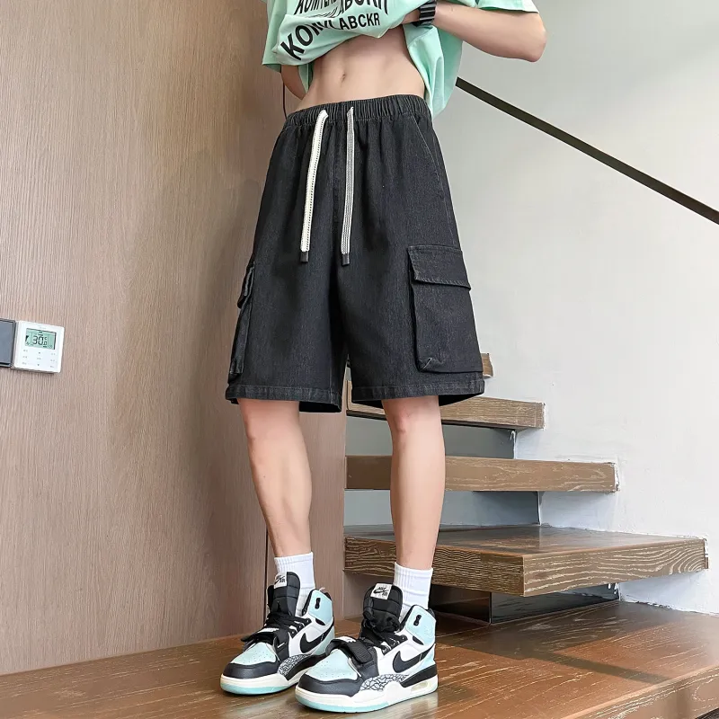 JEANSWEST Denim Shorts Unisex-2