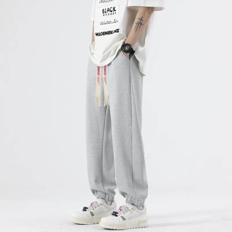 JEANSWEST Knitted Sweatpants Unisex-11