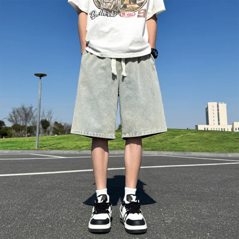 JEANSWEST Denim Shorts Unisex-6