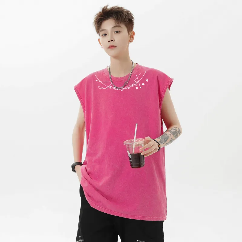 JEANSWEST Tank Tops Unisex-10
