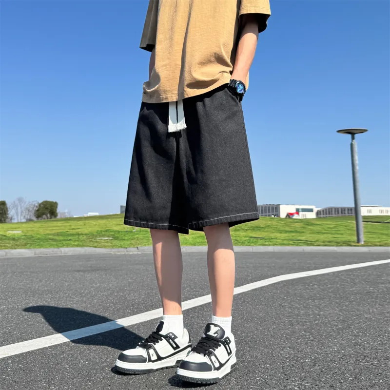 JEANSWEST Denim Shorts Unisex-2