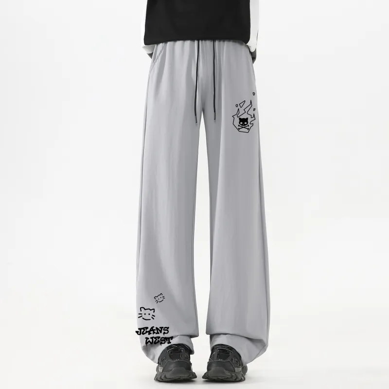 JEANSWEST Casual Pants Unisex-8