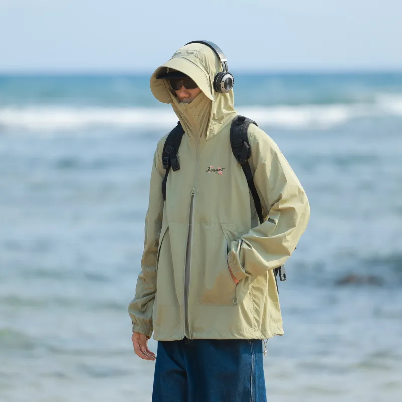 JEANSWEST Windproof UV Protection Cooling Sun Protection Clothing Unisex-14