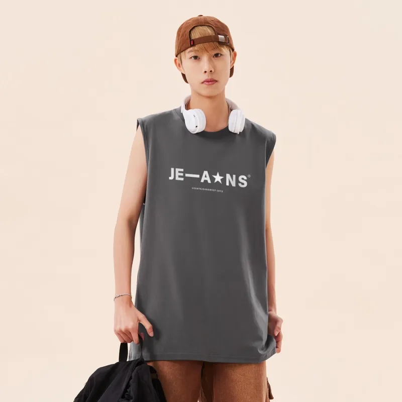 JEANSWEST Tank Tops Unisex-14