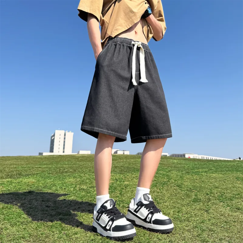 JEANSWEST Denim Shorts Unisex-3