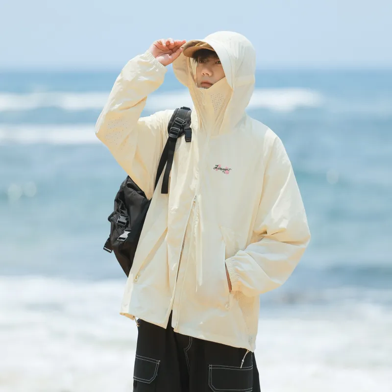 JEANSWEST Windproof UV Protection Cooling Sun Protection Clothing Unisex-2