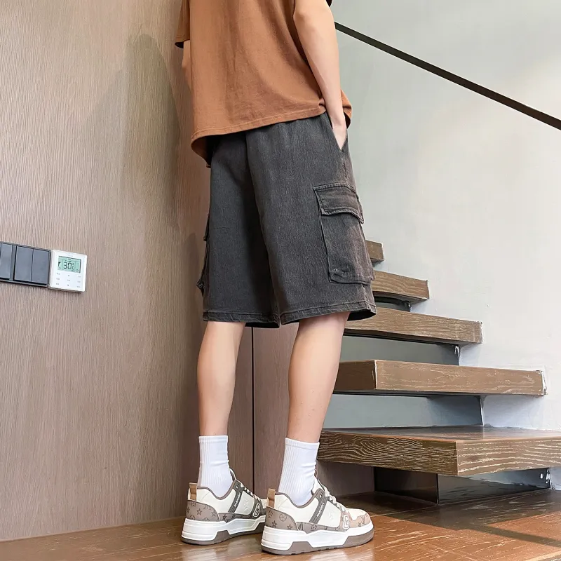 JEANSWEST Denim Shorts Unisex-19
