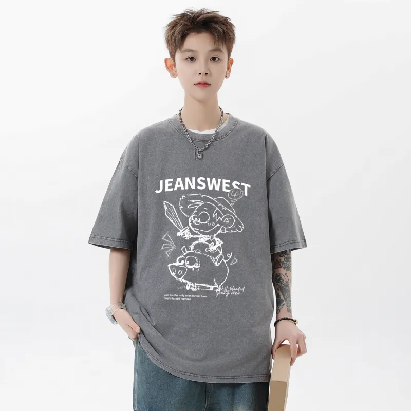 JEANSWEST T Shirts Unisex-30