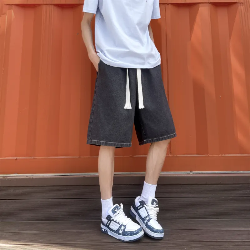 JEANSWEST Denim Shorts Unisex-19