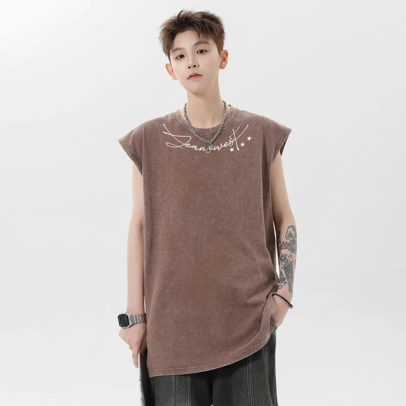 JEANSWEST Tank Tops Unisex-14