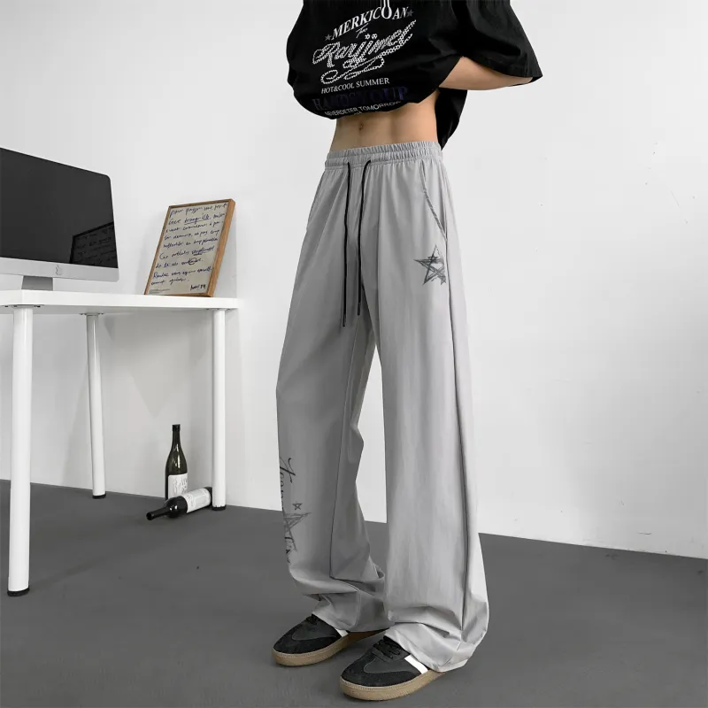 JEANSWEST Casual Pants Unisex-11