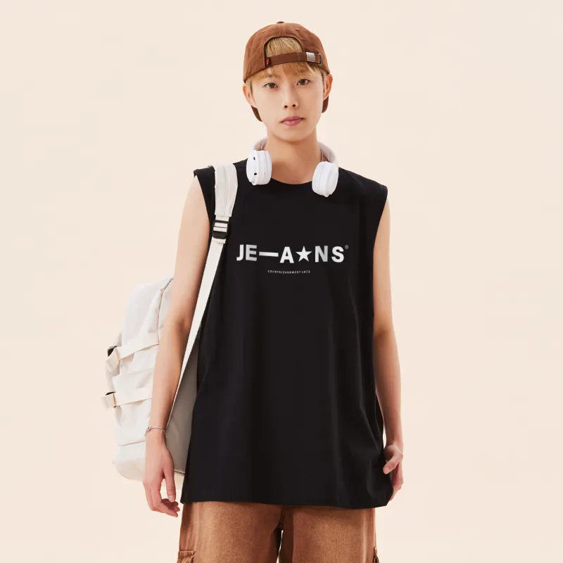 JEANSWEST Tank Tops Unisex-2