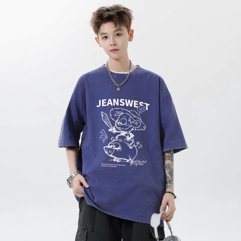 JEANSWEST T Shirts Unisex-10