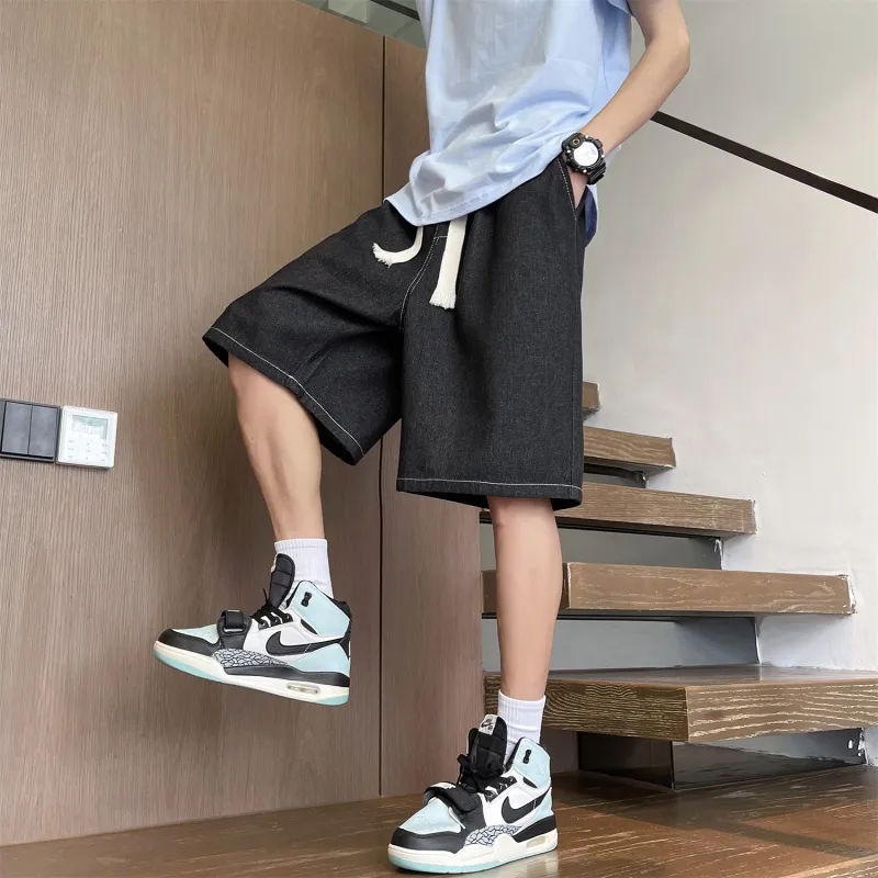 JEANSWEST Denim Shorts Unisex-19