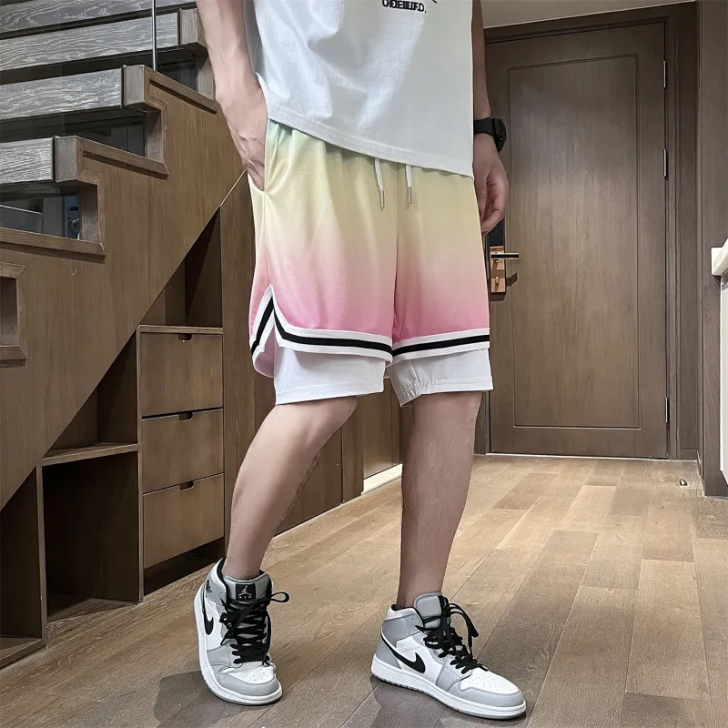 JEANSWEST Basketball Shorts Unisex-15