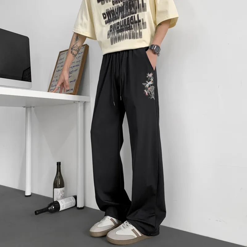 JEANSWEST Casual Pants Unisex-3