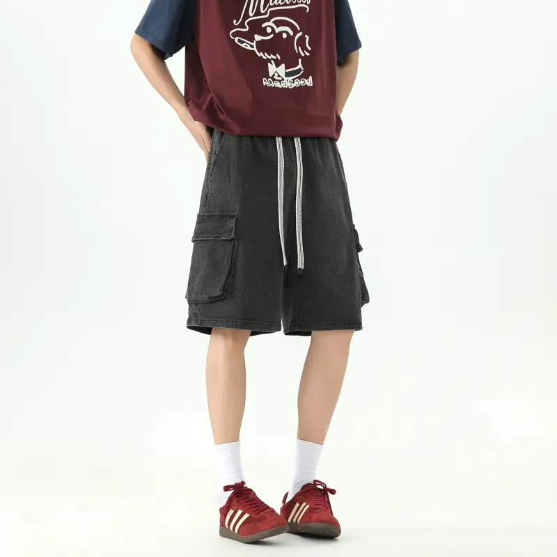 JEANSWEST Denim Shorts Unisex-14